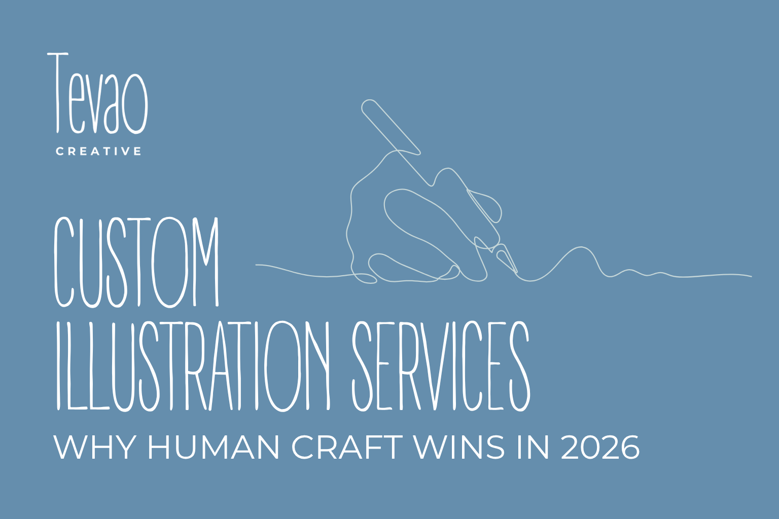 [HERO] Custom Illustration Services: Why Human Craft Wins in 2026